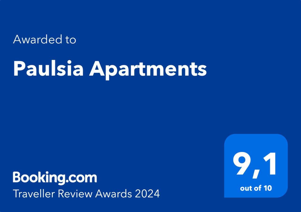 Paulsia Apartments Psinthos Экстерьер фото